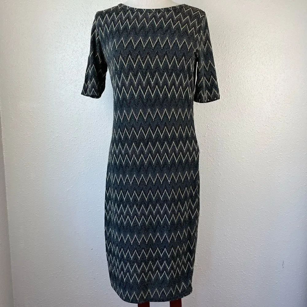 LulaRoe Midi Dress Size M EUC